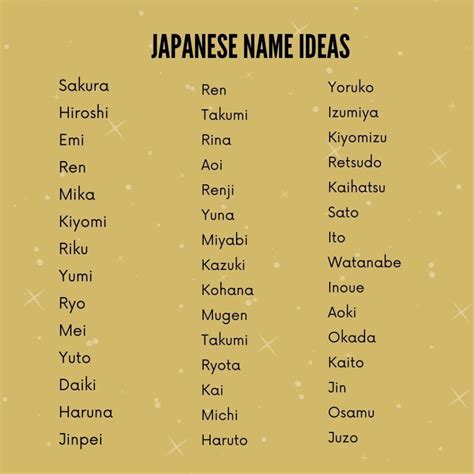 日式名字|Japanese Name Generator